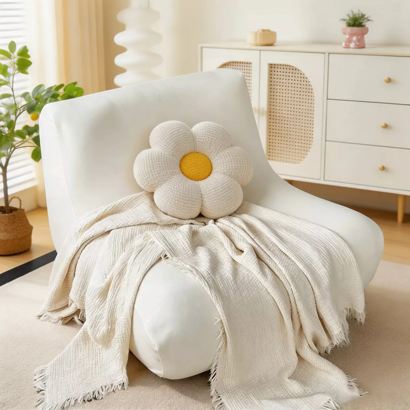 Corduroy Togo Fireside Chair Cover Stretch Caterpillar Floor Sofa Slipcover Anti Cat Scratch Pet Friendly Washable Protector