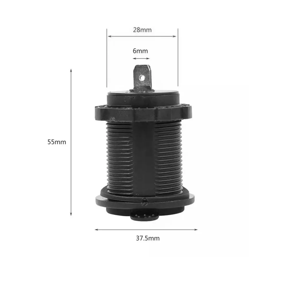 STTL ANHEART Marine Boat RV Car Accessories Caravan 12V DC Waterproof Power Socket