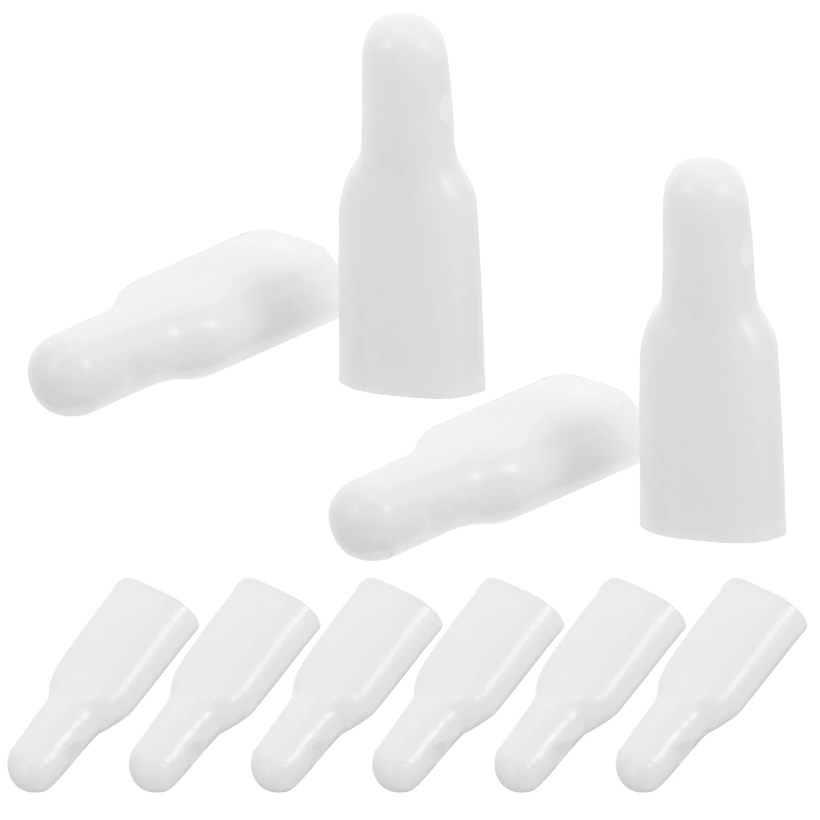 

10 Pcs Umbrella Accessories Durable Plastic Tail Beads Straight Umbrella Repair Replacement Decorative Components Outdoor Home