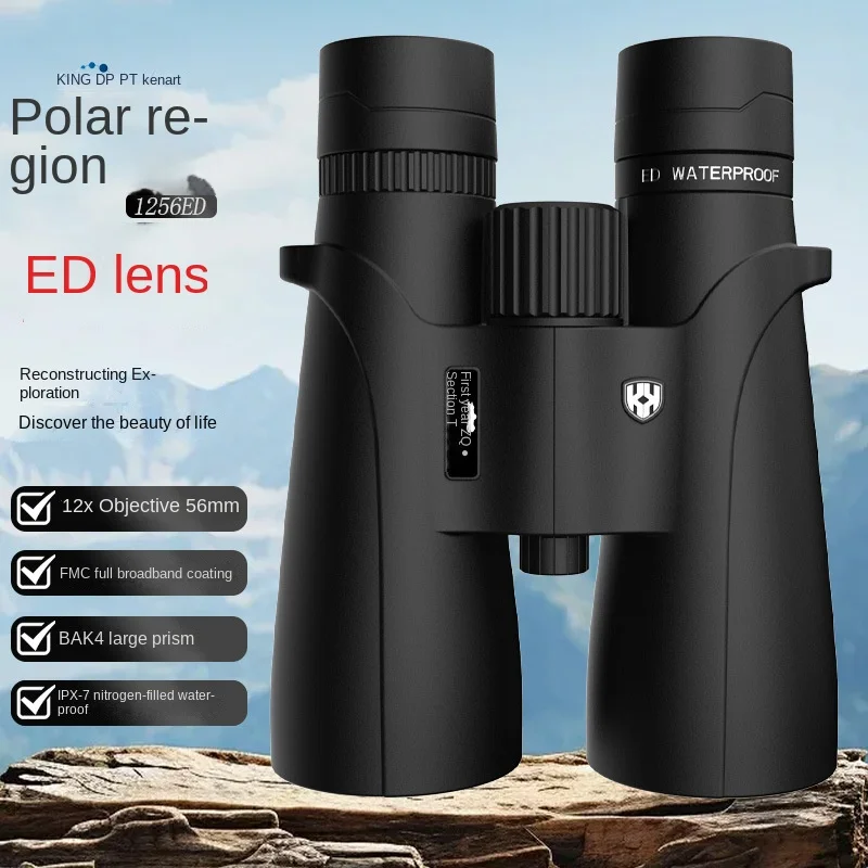 

High Definition 12x56ED Outdoor Telescope with Night Vision Large 56 Aperture for Adults for Moon Observing Night Skies