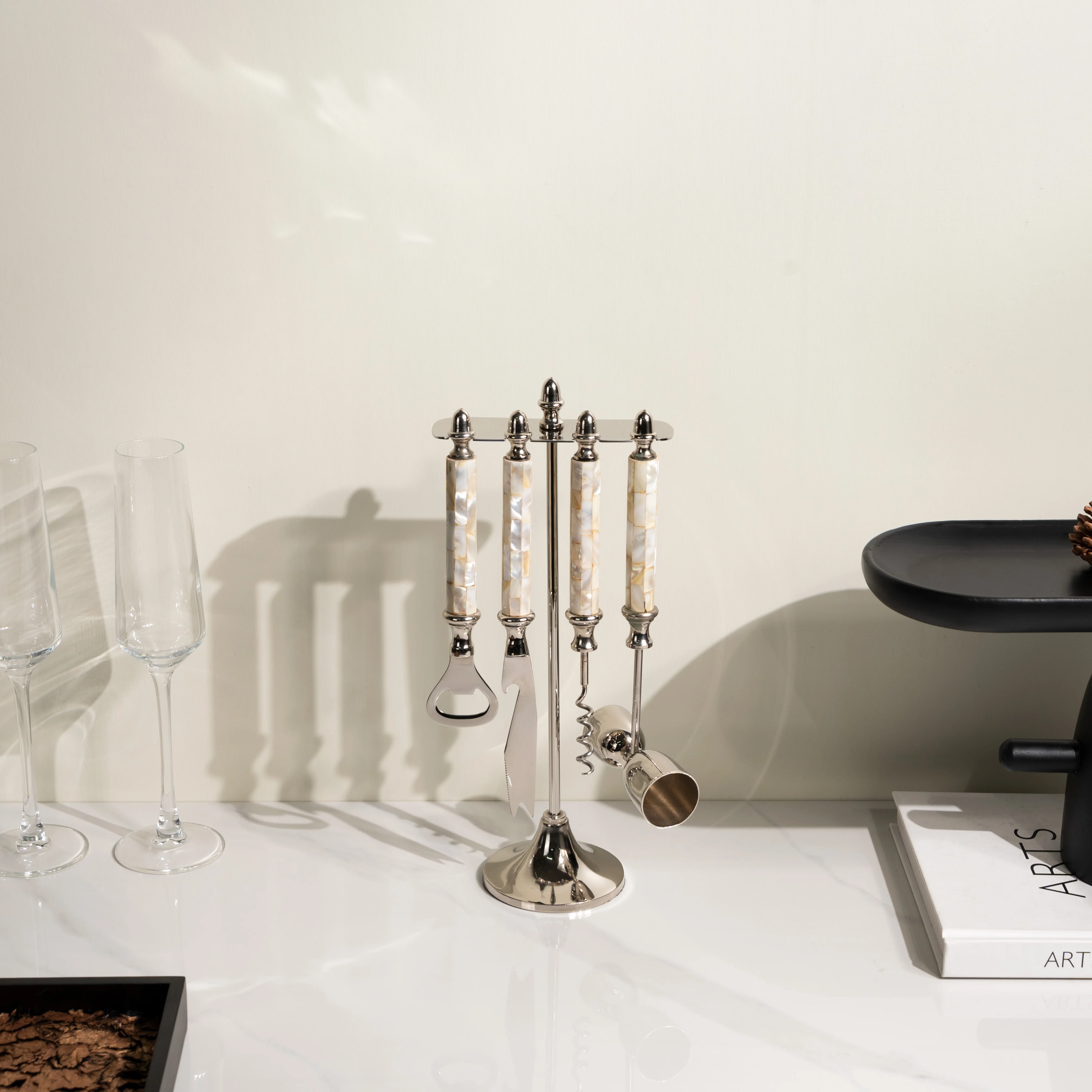 

Самый продаваемый набор барных принадлежностей из нержавеющей стали: аксессуары для бара, набор инструментов для бара, набор открывалок для бутылок