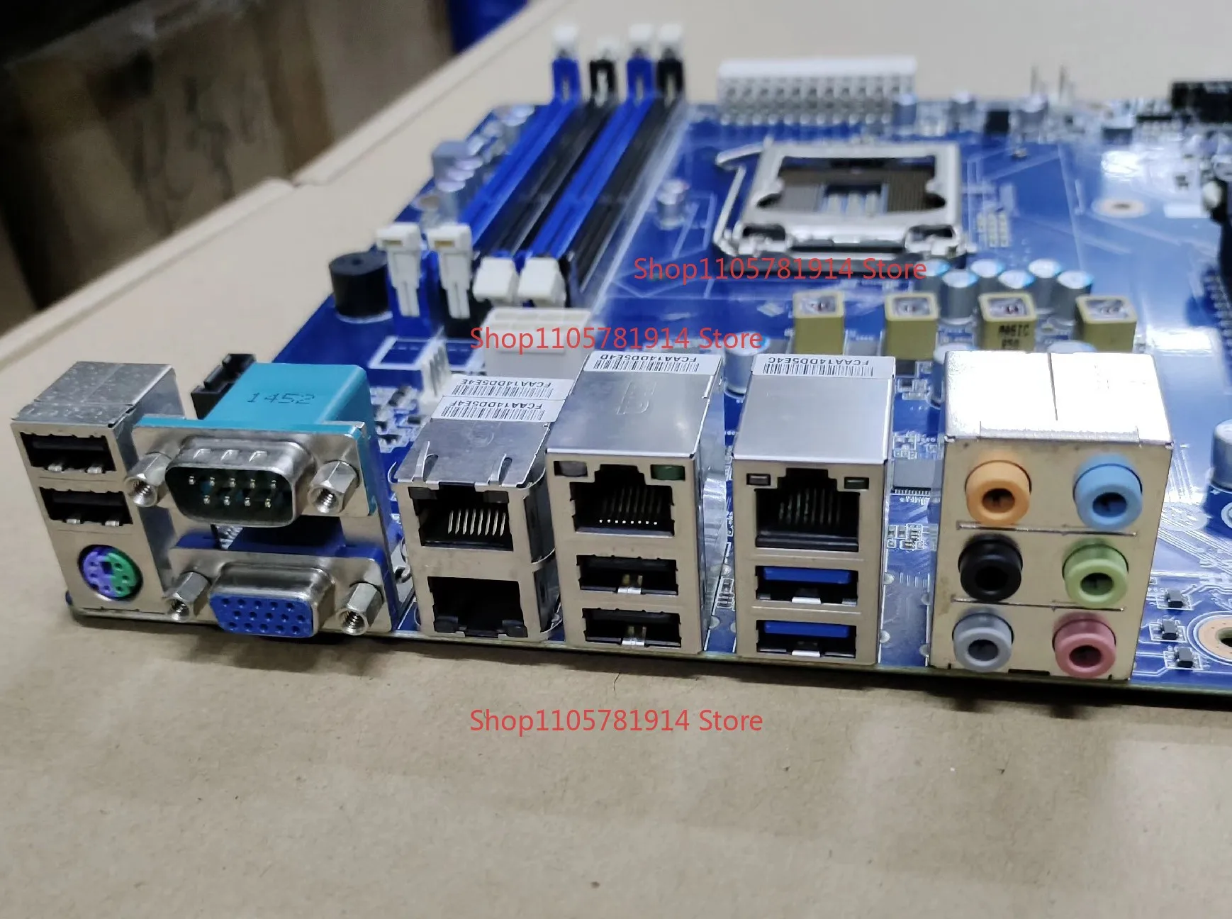 For GIGABYTE GA-6LXSG ATX Server Main Board LGA1150 Four Network Ports, Multi-SATA Storage, Soft Routing NAS Main Board