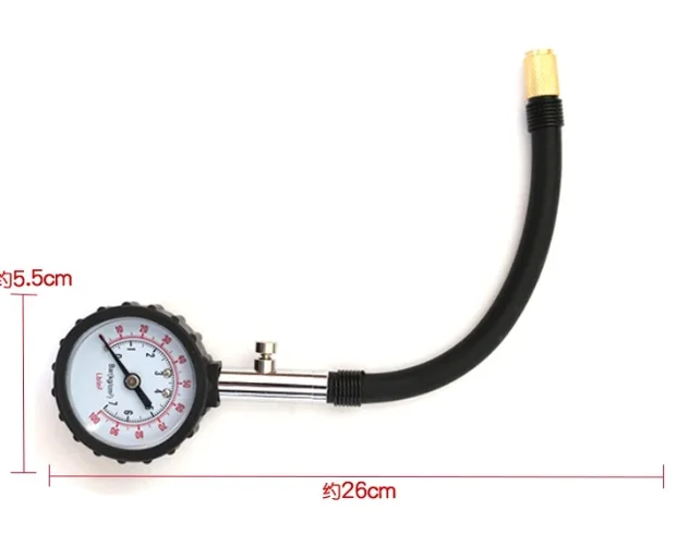 Car Tire Repair Tool Tyre Air Pressure Gauge Portable High-precision Pressure Tester for Auto Motorcycle Bike Measurement Tool