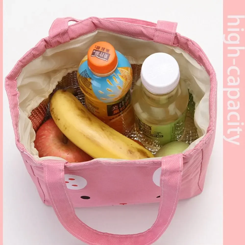 Travel Insulated Thermal Bag Portable Cute Animal Picnic Breakfast Organizer Keep Warm Lunch Box