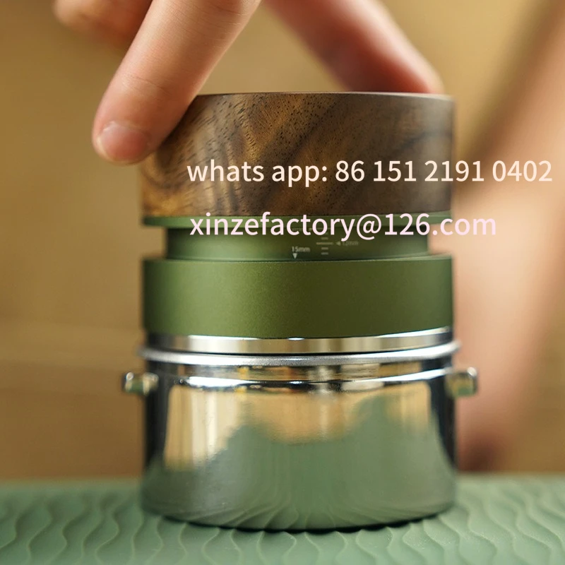 

Customizable Gravity Powder Professional 58mm Italian Coffee Powder Adaptive Height