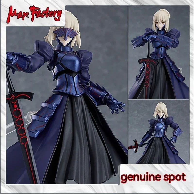 100% Genuine Original Figma Fate/Stay Night Heaven'S Feel Saber Alter 2.0 Figure Anime Model Toys Collection Birthday Gift