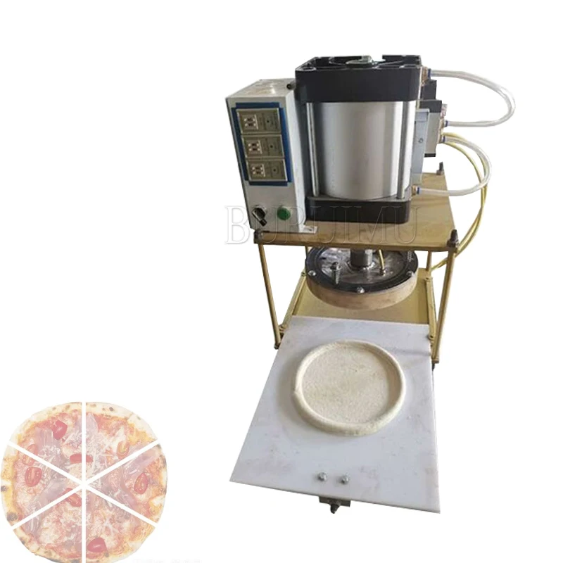 

Automatic Tortilla Dough sheeter Press Machine Electric Samosa dumpling Skin Maker Electric Chapati Roti Base Pizza Naan Making