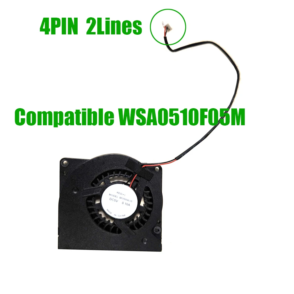 

Совместимый вентилятор охлаждения WSA0510F05M DC5V 4PIN 2Lines BF05008L05 (замена)