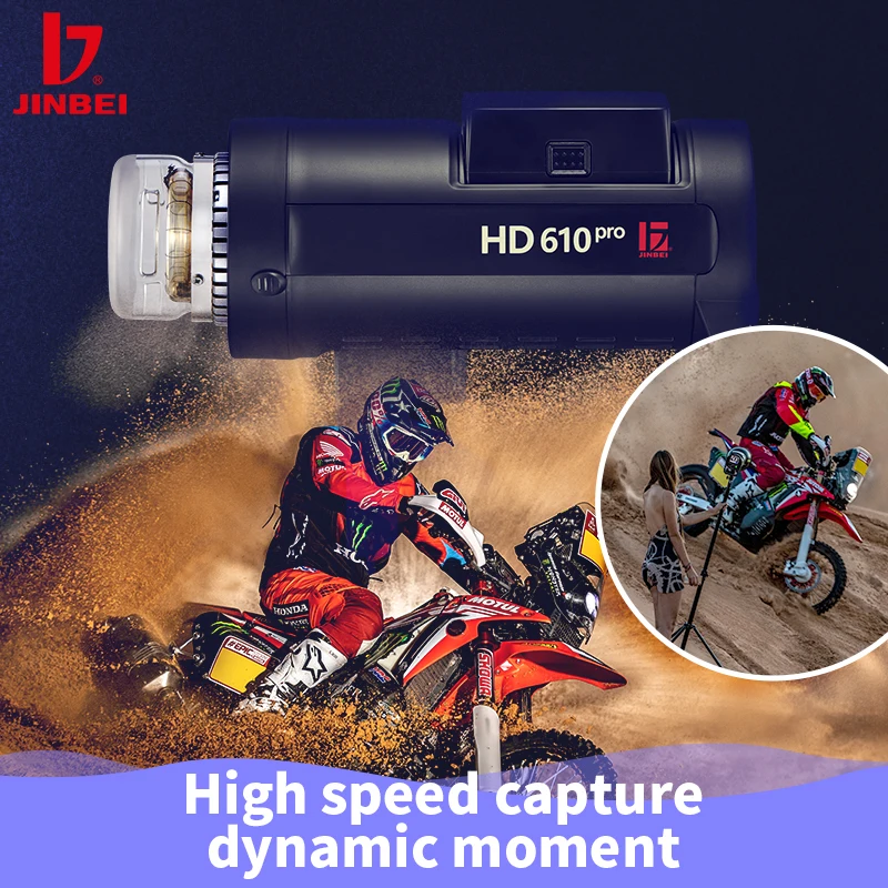 فلاش إضاءة احترافي JINBEI HD61 - مراجعة Outdoor Lighting Kit Photography وسعره