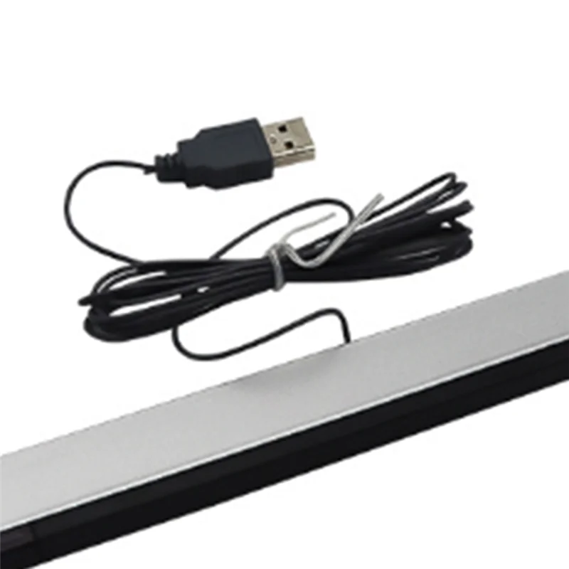 N88R Voor Wii Sensor Bar Plastic Sensor Bar Bedrade Ontvangers IR Signaal Ray USB Plug Vervanging Voor Nitendo Remote