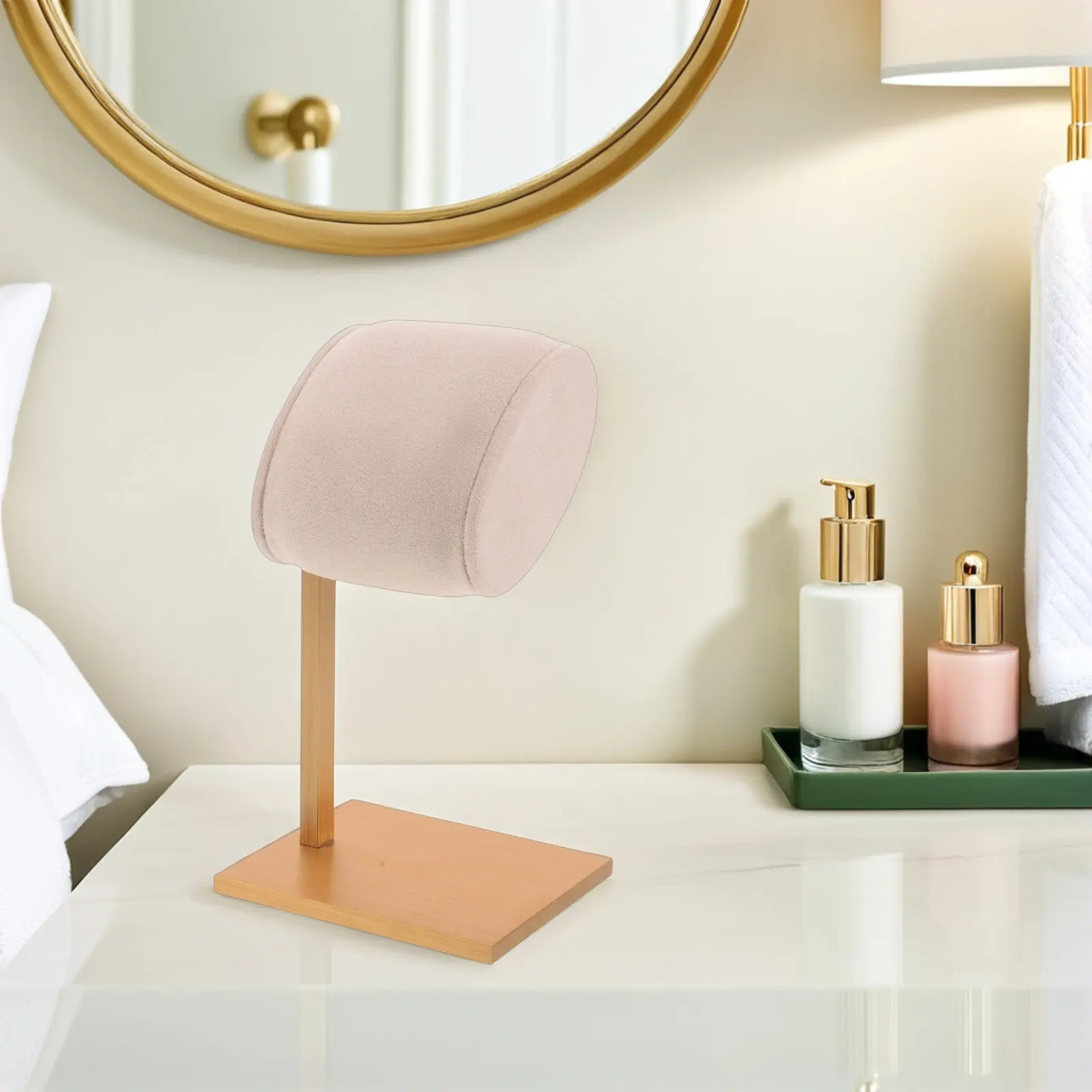 

Вертикальная металлическая подставка для демонстрации браслетов для ювелирных магазинов, экономящая пространство, с одним стержнем, держатель для браслетов, подставка для часов