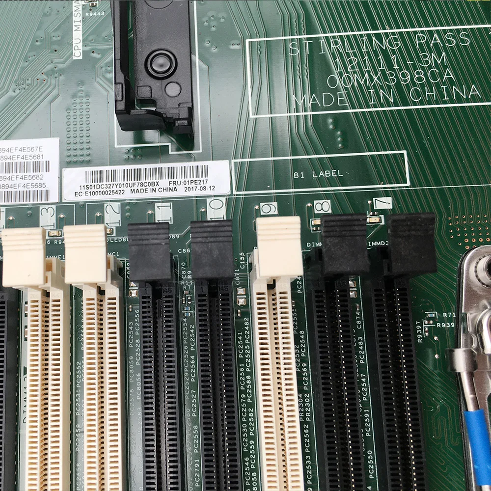 X3550 M5 8869 Server Motherboard 01PE217 01KN187 01GT444