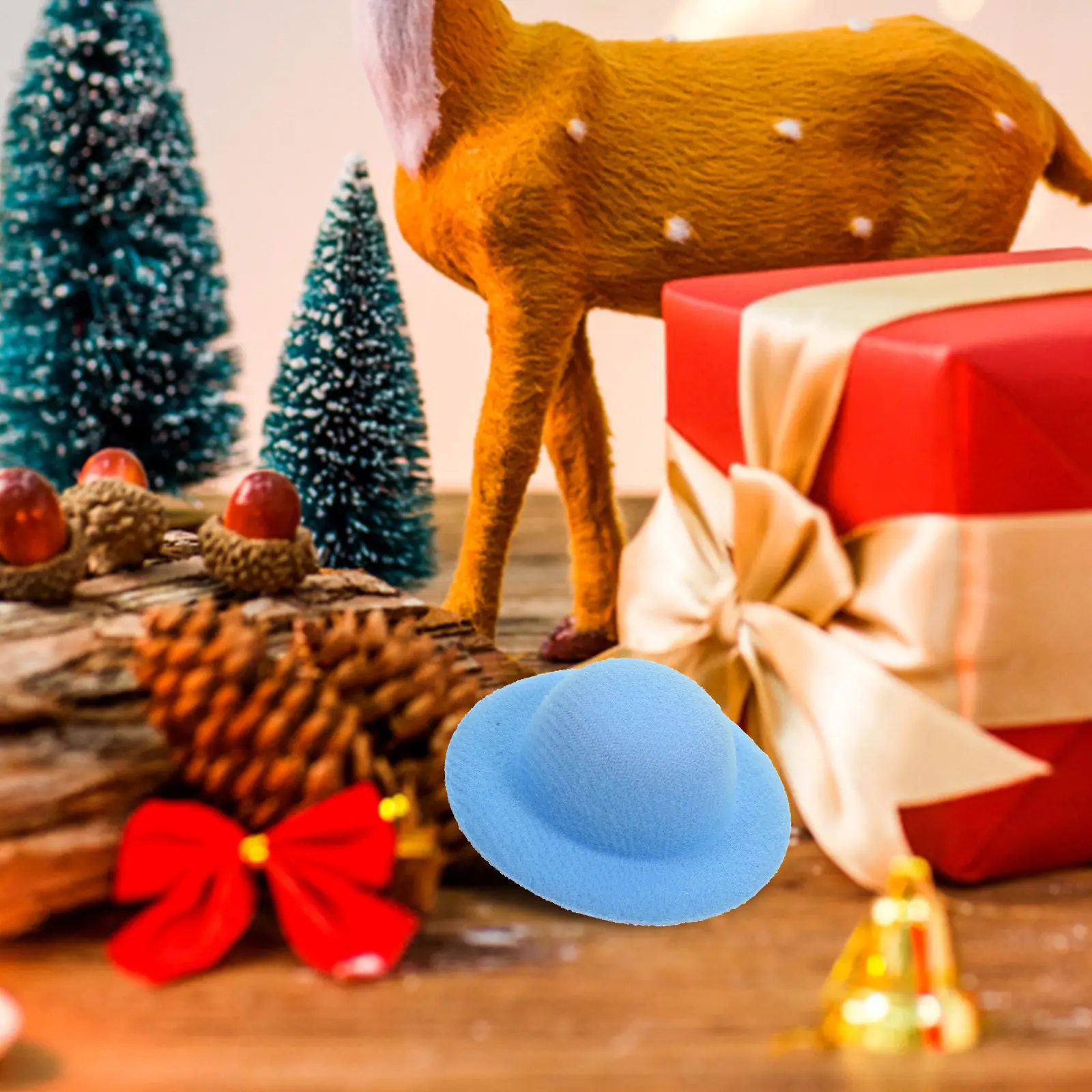 

10 шт. миниатюрных соломенных шляпок для рукоделия, маленькие шляпки для DIY, реквизит для миниатюрных домиков, креативные украшения для шляп, аксессуары для декора