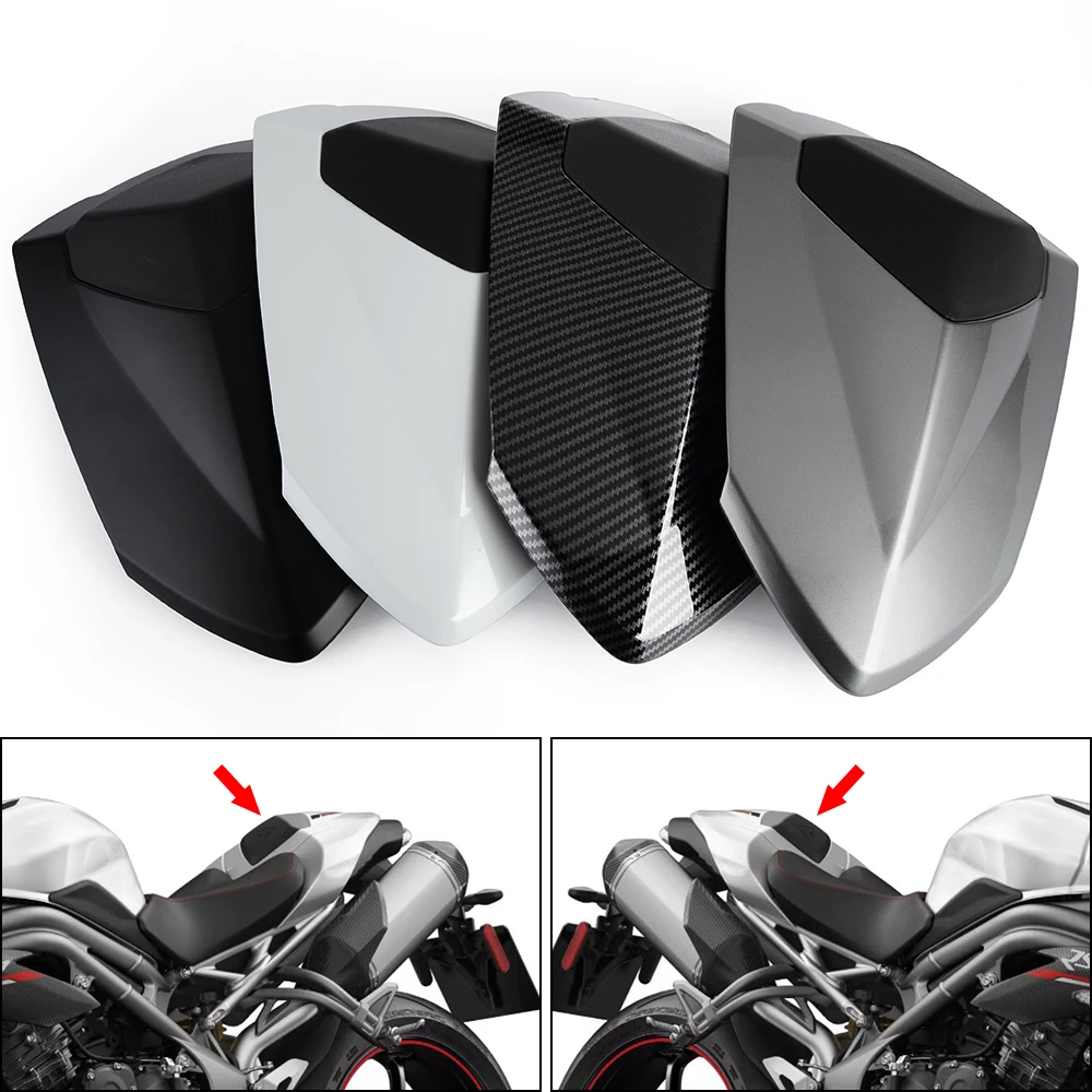 RS1050 Rear Seat Cover Cowl For Triumph Speed Triple RS 1050 2018- 2022 2020 2021 Motorcycle Rear Passenger Pillion Solo Fairing