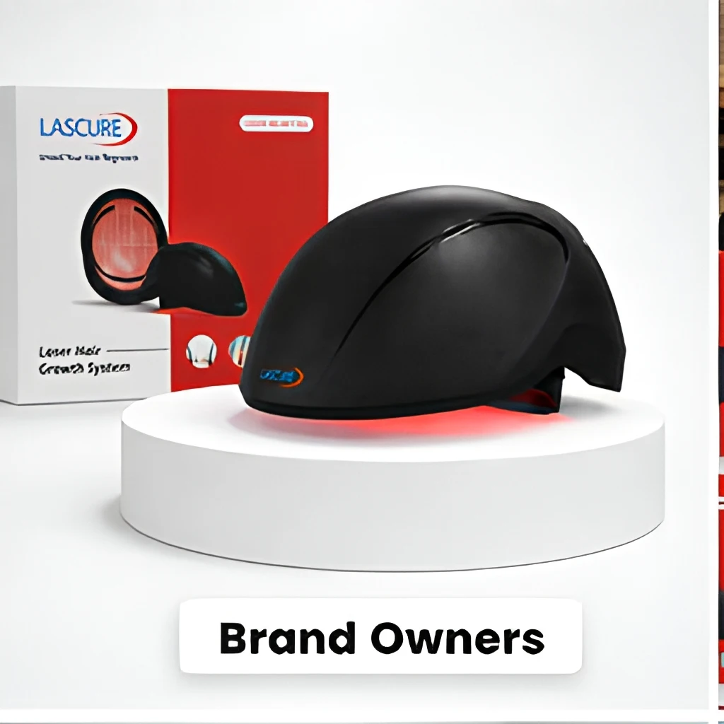 21 Years Manufacturing Experience Advanced VCSEL Hair Support Helmet With High Power Output Wireless Design And Mode Options