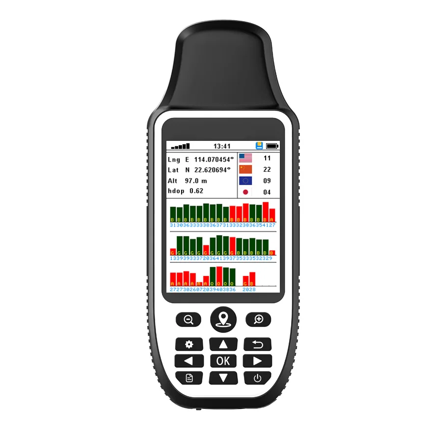 Durable Handheld GPS, 3.2-inch Color Display Screen, Built-in World Basic Map, Suitable For Outdoor Hiking Trips