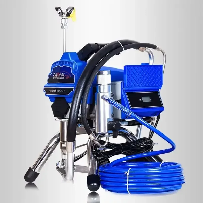 495 Brushless High Pressure Airless Spraying Machine 2500W Home Decoration Wall Coating Paint Spraying Machine 2.5L/min