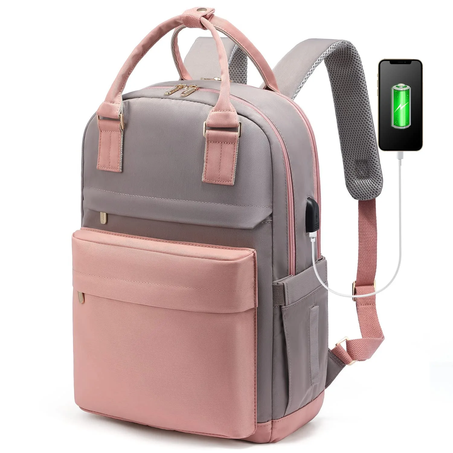 

Cross border backpack for women, large capacity multifunctional luggage bag, short distance business travel backpack, computer h