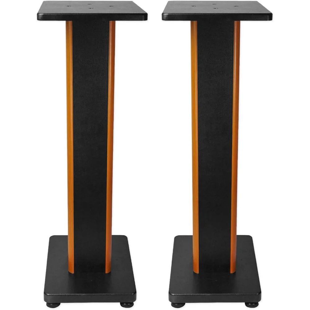 

28" 2-Tone Bookshelf Speaker Stands Surround Sound Home Theater (RHT28C)
