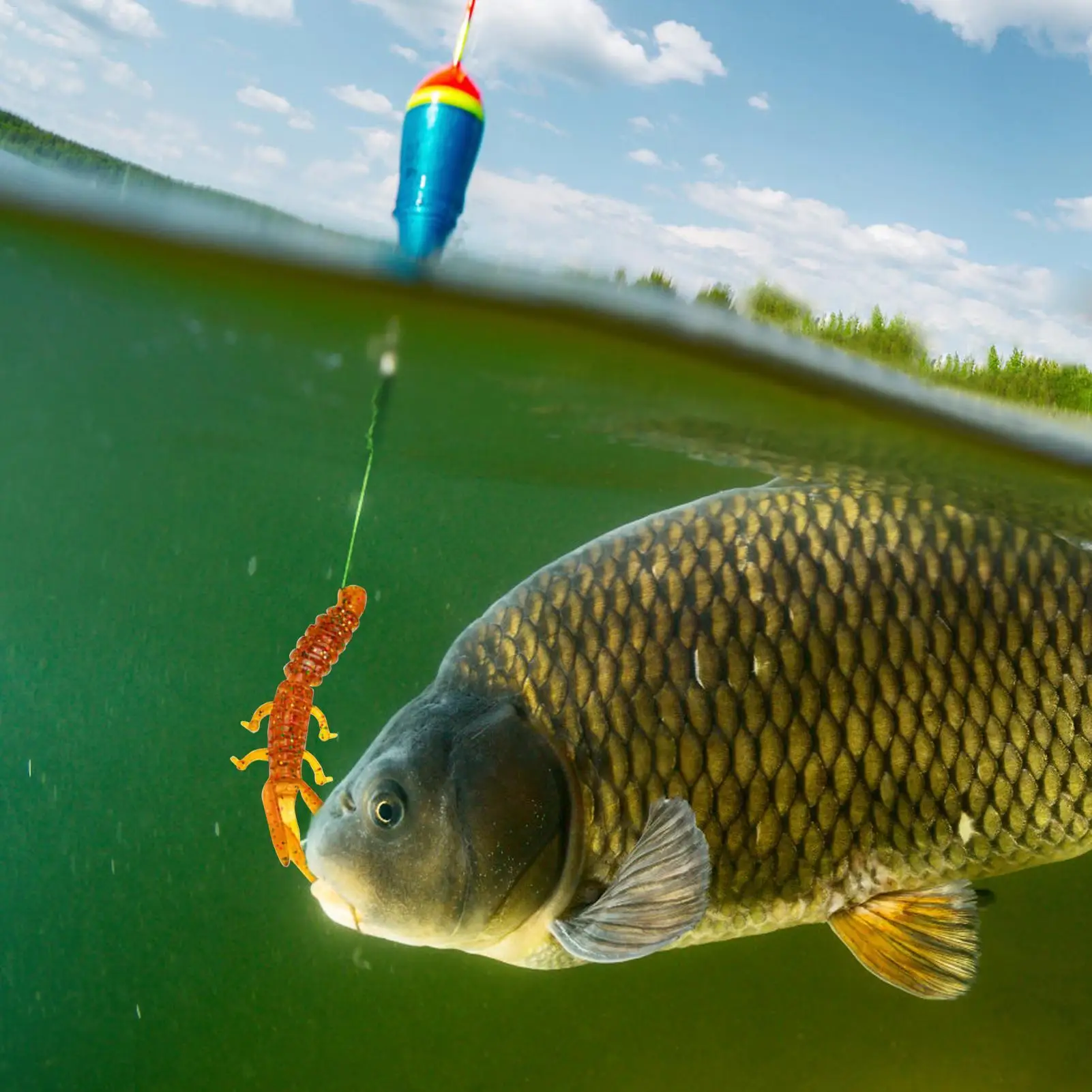 

Fishing Baits For Bass Soft Lures Kit For Bass Fishing Realistic Swimming Jigs Kit Gear For Baits Trout Sea Saltwater Freshwater