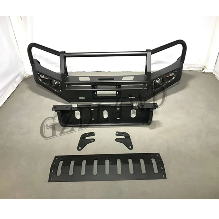 High Quality LC120 Front Bumper For Land Cruiser LC120 2002-2009 Rolled Steel Bumper