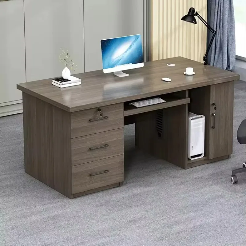 More Than 30 Colors Available for Selection Executive Computer Desk Wood Desk Writing Table Office Desk Office Table with Drawer