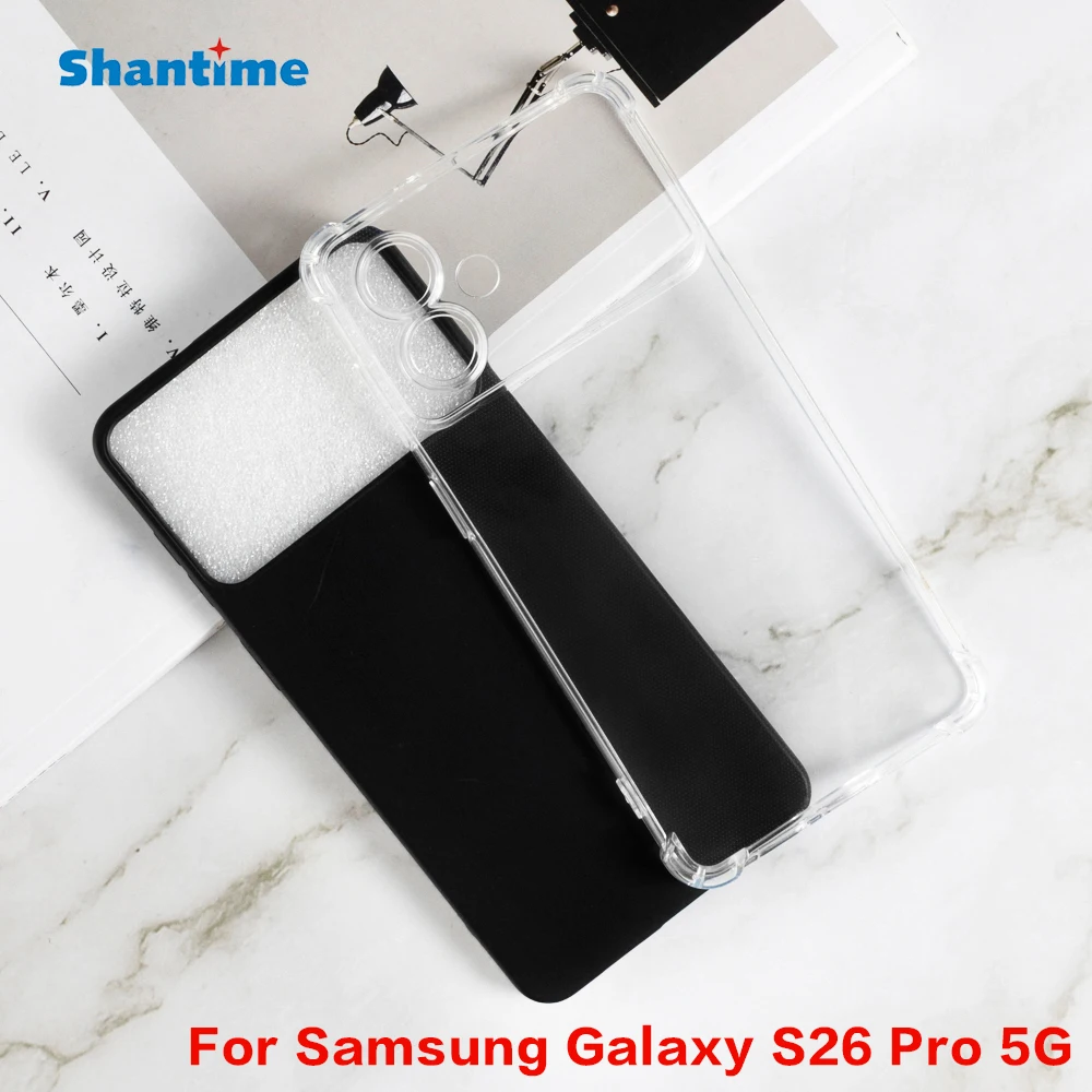 Case for Samsung Galaxy S26 Pro 5G TPU Shockproof Rubber Cover Protective Flexible Shell
