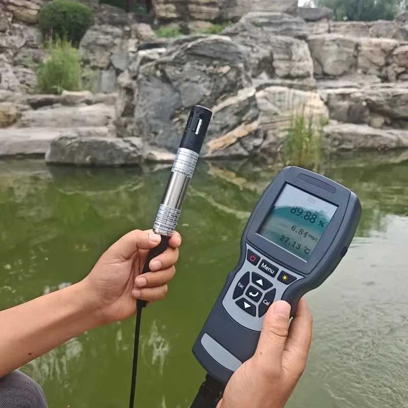 

[Hot Sale] Portable Rapid-Response Optical DO Meter Durable Titanium/Stainless Steel Probe Water Quality Tester