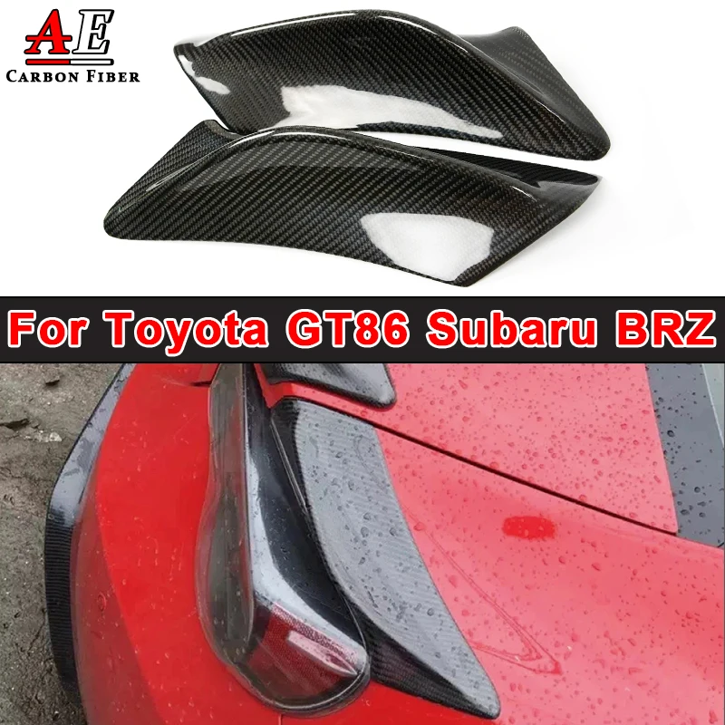 

Rear Trunk Spoiler Wing For 2013-2020 Toyota GT86 Subaru BRZ TRD Style Real Carbon Fiber Rear Spoiler Car Tail Lights Decoration