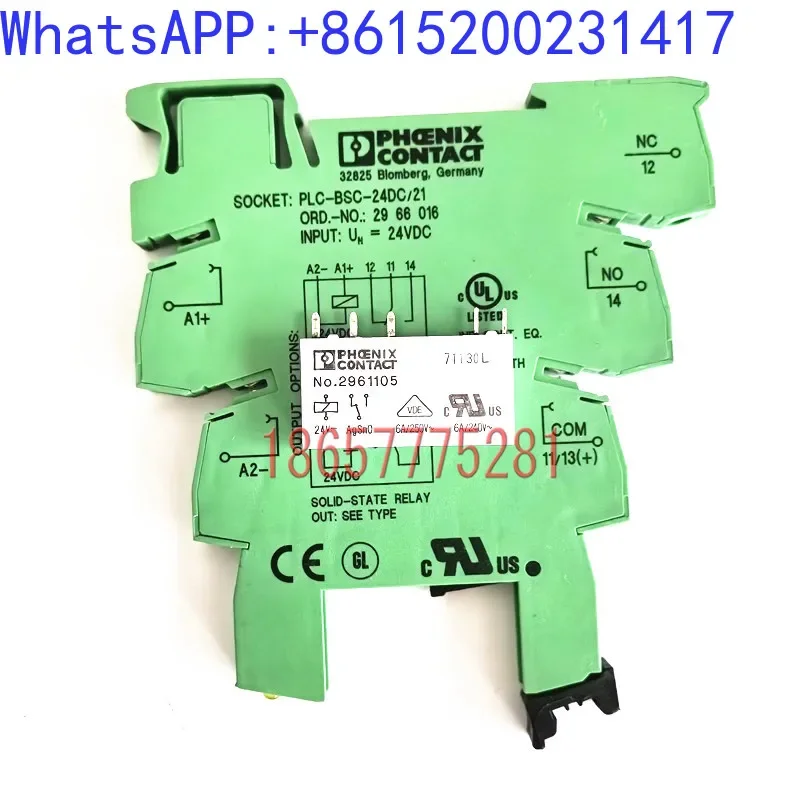 

Original PHCENIX-CONTACT No.2961105/2966016 P-hoenix Relay