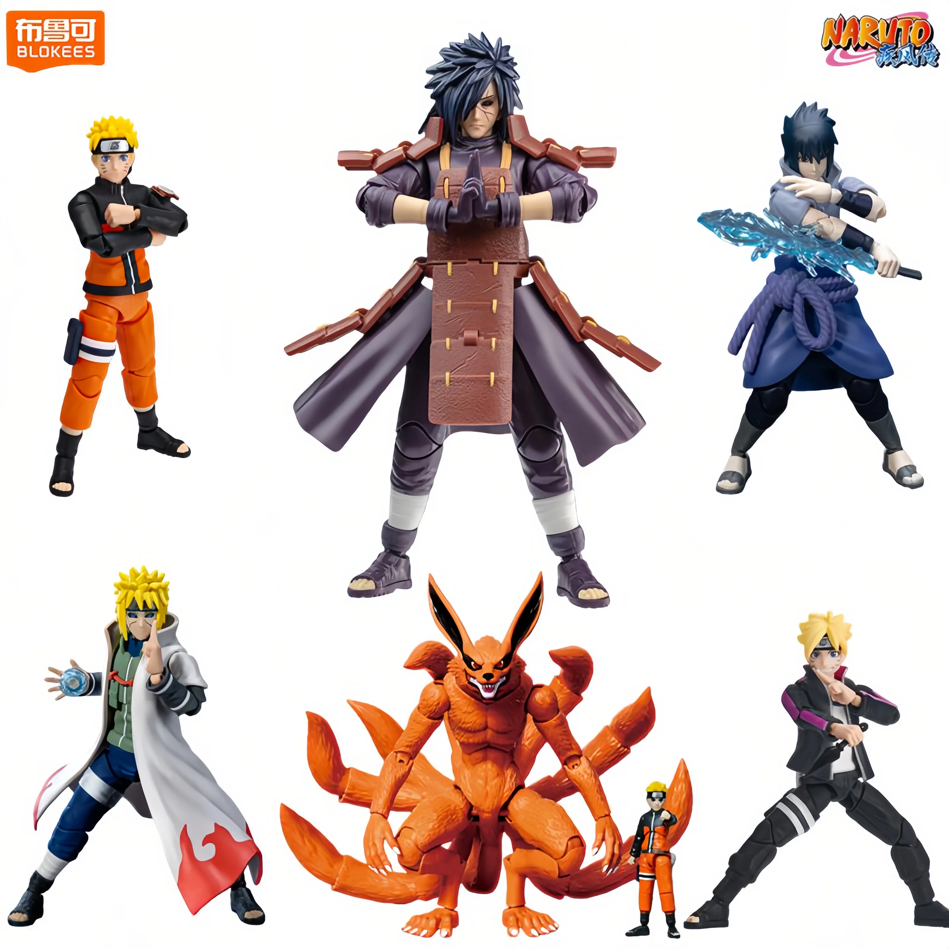 ブロキーナルトアクションフィギュアうずまきボルトおもちゃうずまき