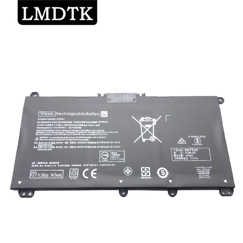 LMDTK New TF03XL Laptop Battery For  HP Pavilion 15-CC 14-bf033TX 14-bf108TX 14-bf008TU HSTNN-UB7J TPN-Q188 TPN-Q189 TPN-Q190