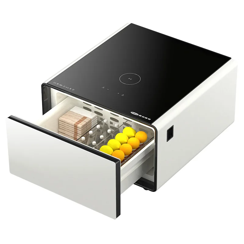 

Wireless charging, smart side table, integrated refrigerator, multi-functional square coffee table, refrigerated storage, sofa s