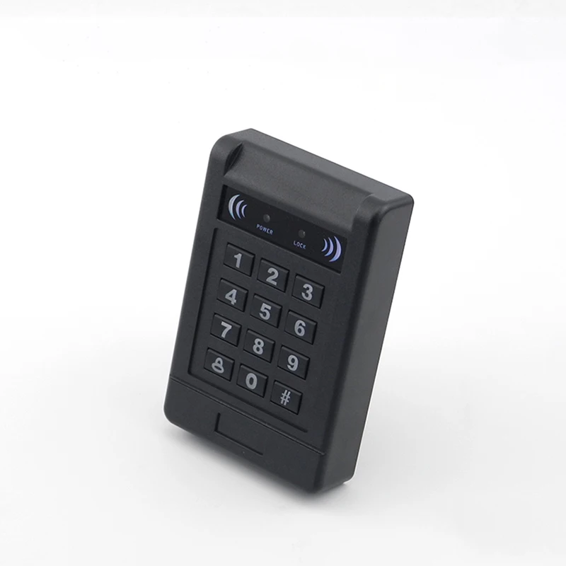125KHz Security Access Control Keypad, EM ID Keypad Reader with Backlit, Door Access Control, Stand-Alone Keypad, 1000 Users
