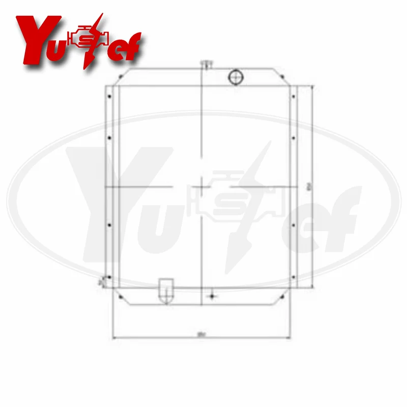 Excavator Radiator Assy For Kobelco SK300 SK300-3 SK300LC SK300LC-2 SK300-2 2452U432S1