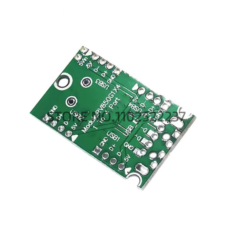 Industrial-grade USB2.0 expansion module HUB hub 1 minute 4 1 drag 4 interface adapter development board free drive