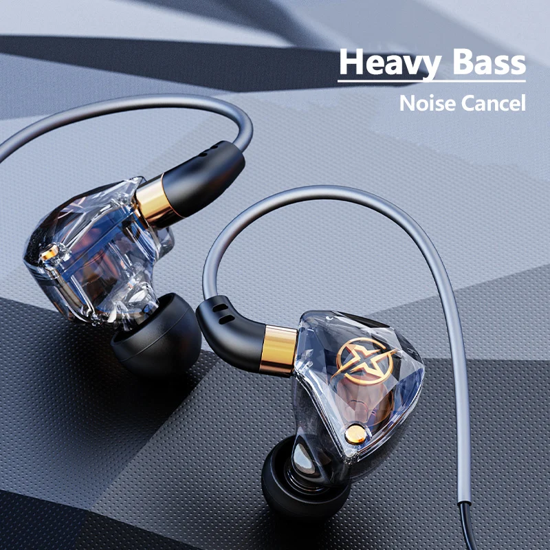 Karaoke HiFi Wired Headphones With Mic Singing Living Headset 3.5mm AUX Heavy Bass Noice Cancelling Earphone 1.2M 3M KTV Music image 3