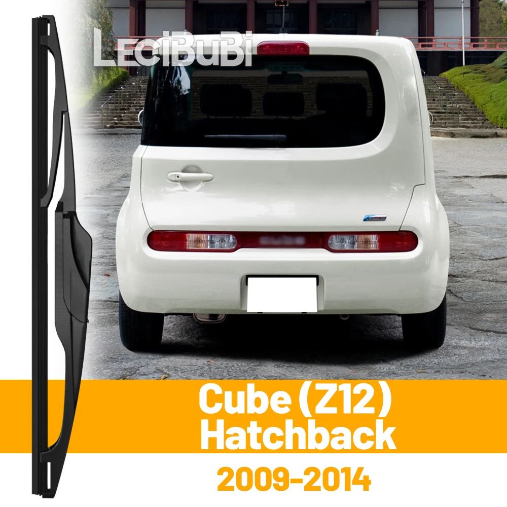 Für Nissan Cube Z12 Fließheck 2009–2014 2010 2011 2012, Heckscheibe, Scheibenwischerblatt, Heckklappe, Fensterwischer-Zubehör
