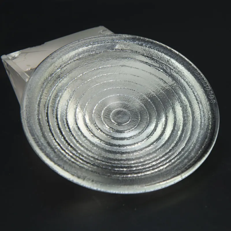 

50mm 80mm Optical Glass Spotlight Fresnel lens w/Film tungsten Protection Grade IP23