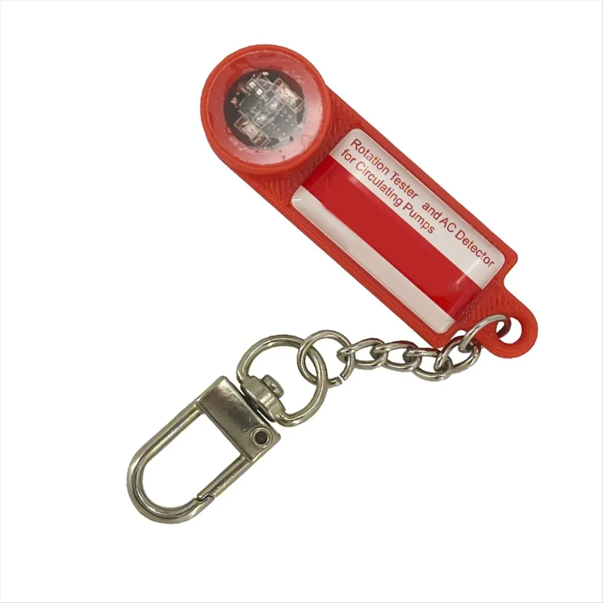 Compact Circulation Pump Rotation Tester for Heating Systems with AC Detection and Solenoid Valve Operation Test