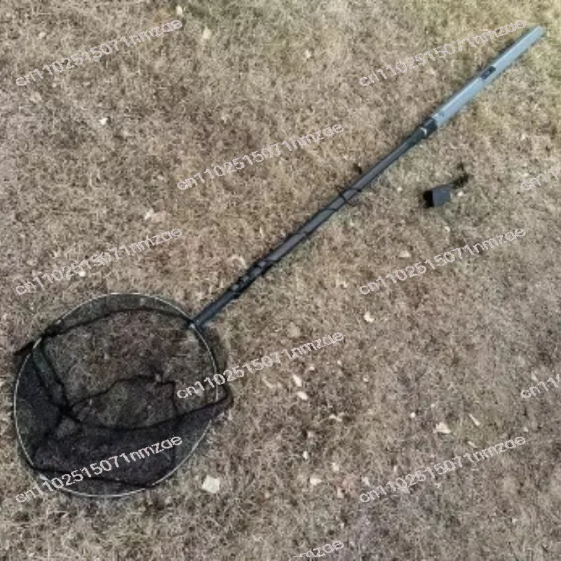 Telescopic Fishing Net Foldable Hand Tool 4.2m 9000W Ultra-light Aluminum Alloy Electric Automatic