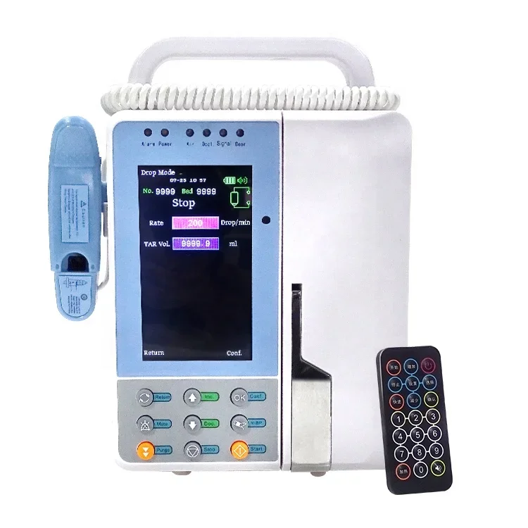 High Quality Portable for Animal Use Hospital Drop Sensor Top Veterinary Iv Infusion Pump