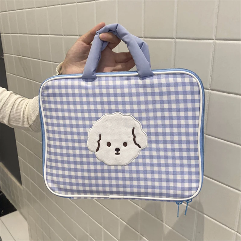 for iPad 9.7 10.2 10.9 11 12.9 inch Tablet Laptop Bag for Macbook Air Pro 13 14 15 inch Shockproof Inner Bags Cute Puppy