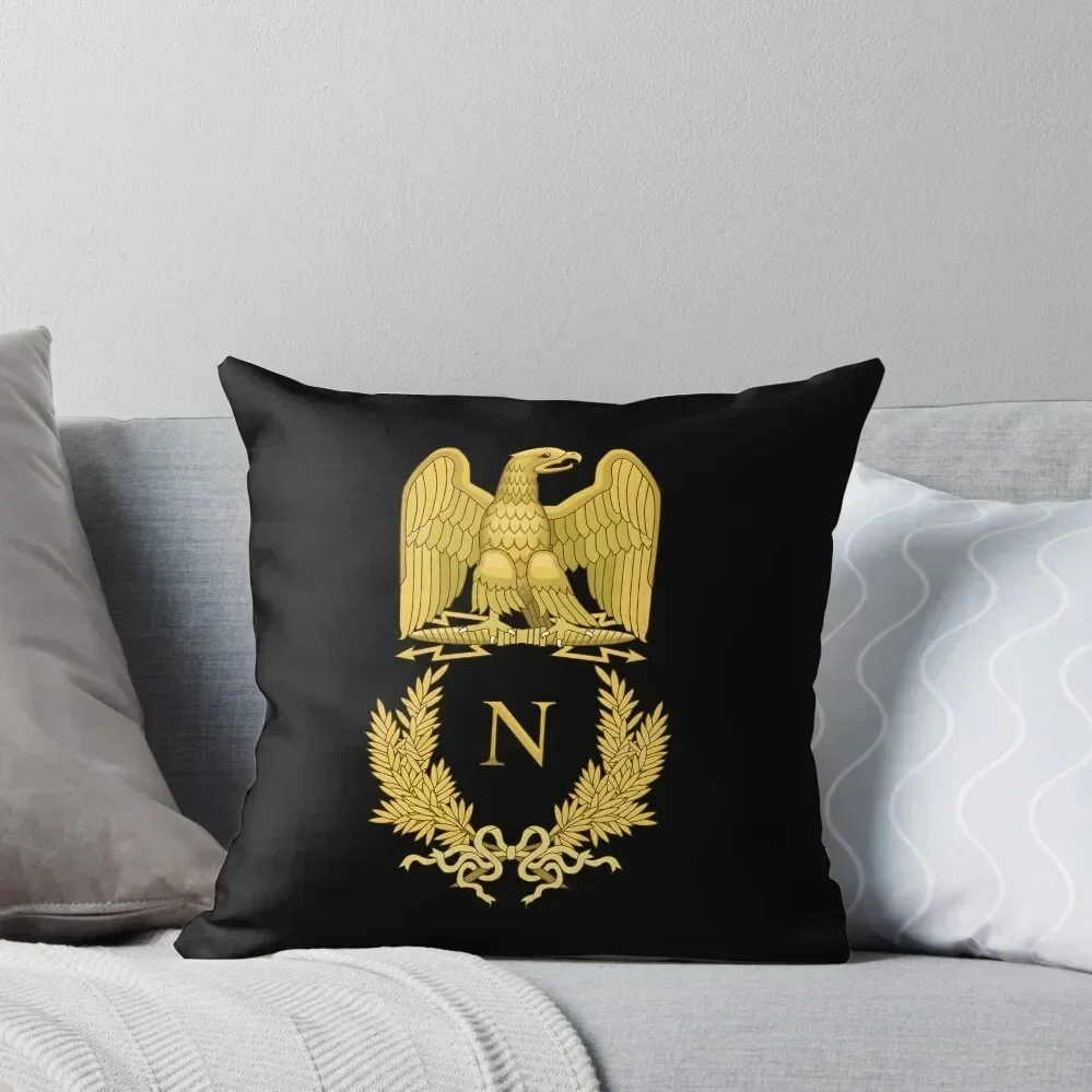 

Napoleon gold eagle crown emblem seal Throw Pillow Covers For Sofas Pillowcases pillow