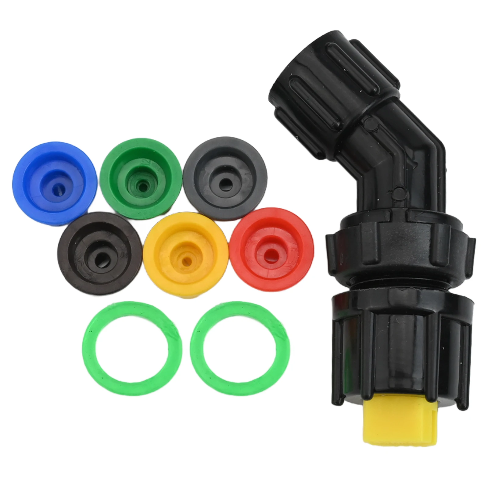 Electric Sprayer Heads And Nozzles Agriculture Greenhouse Sprayer Spray Head With 6 Pcs 0.1-0.6mm Nozzle Tips Garden Irrigation