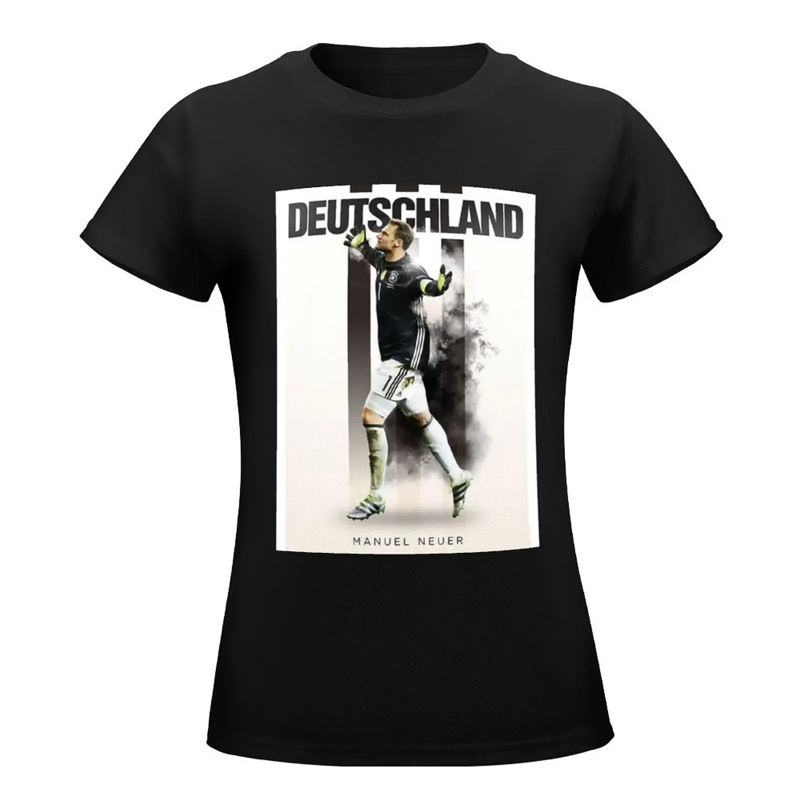 Manuel Neuer T-Shirt tops animal print shirt for girls cute t-shirts for Women