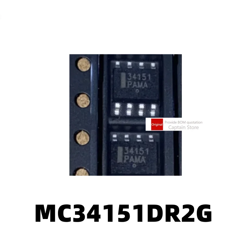 1PCS MC34151 MC34151DR2G 34151 SMD SOP8 Bridge Driver External Switch Chip