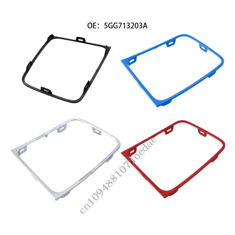 Interior Gear Shifter Frame 5GG713203A for Golf 7 7.5 Golf R Driver-Side Automatic Console Surround Replacement Trim Part 