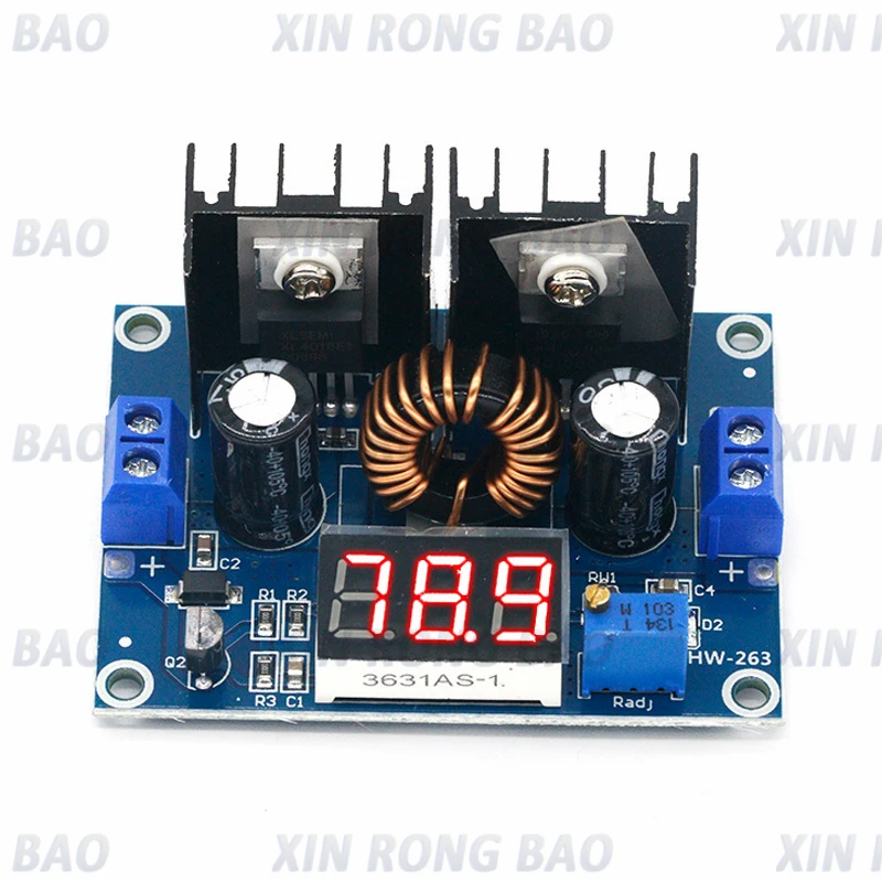 XH-M404 DC 4-38V 8A Voltage Regulator Module Digital PWM Adjustabl DC-DC Step Down Voltage Regulator XL4016E1