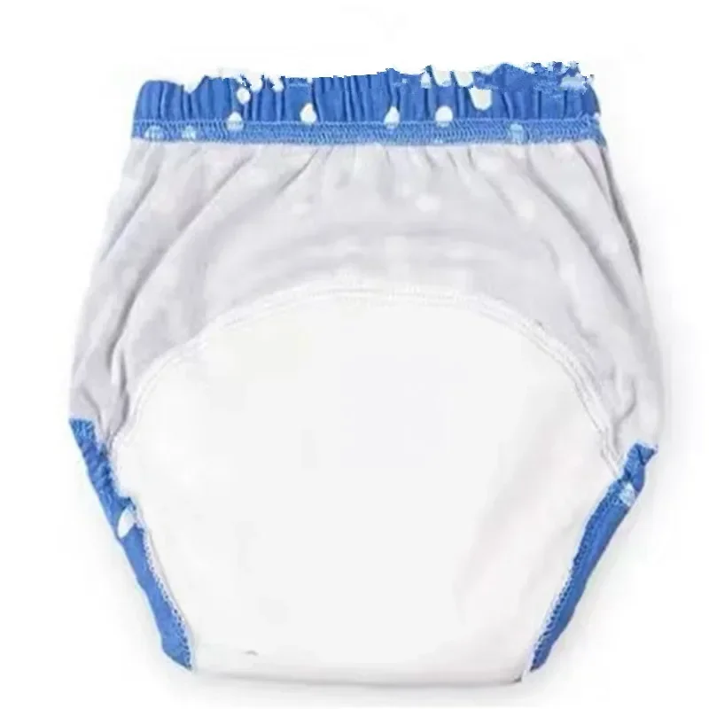 Culottes d\'entraînement en coton, 4 pièces/lot, culottes imperméables, couches grill réutilisables, sous-vêtements pour bébés